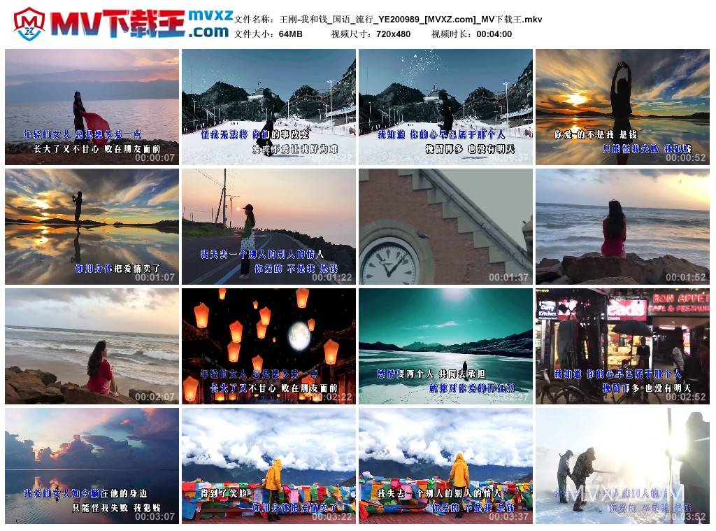 王刚-我和钱_国语_流行_YE200989